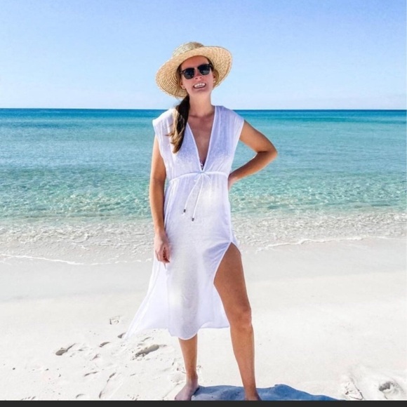 Tie-front Midi Cover Up Dress - Kona Sol™ : Target c2. - Picture 1 of 16